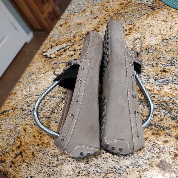 Soldini Women's Suede Loafers Size 10.5 or 42 #20473 Made in Italy - Picture 4 of 13